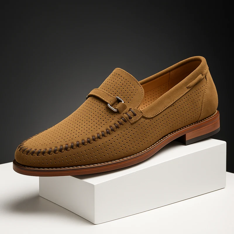Chic Leather Loafers