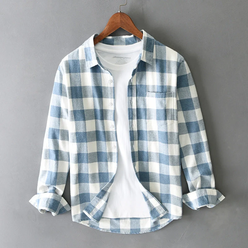 Elegant Plaid Shirt