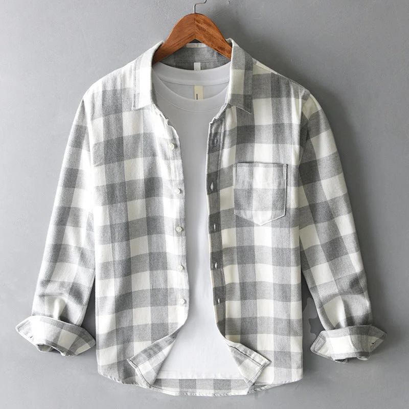 Elegant Plaid Shirt