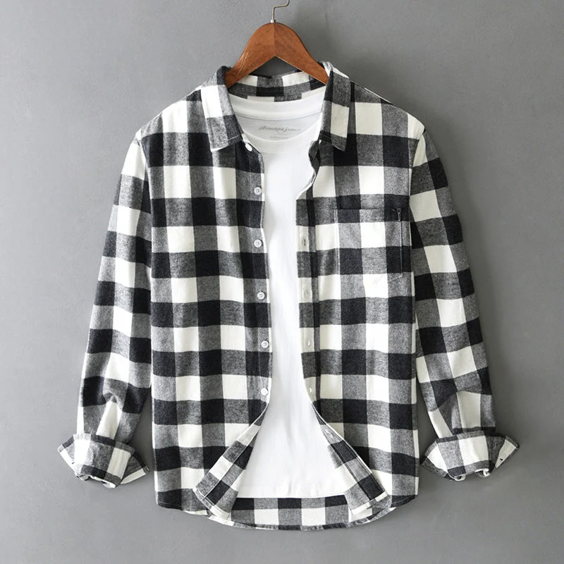 Elegant Plaid Shirt