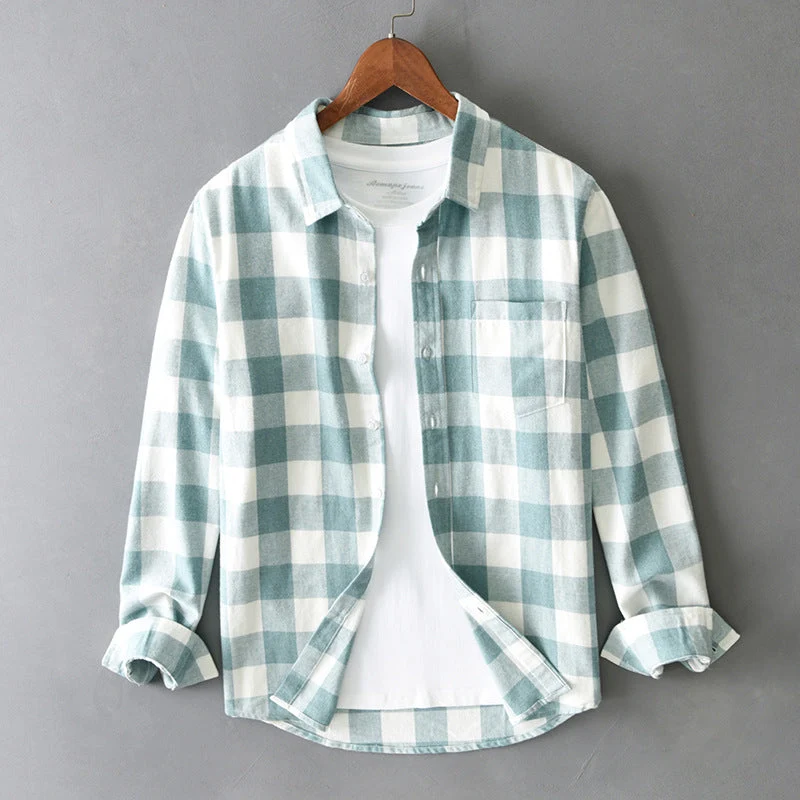 Elegant Plaid Shirt