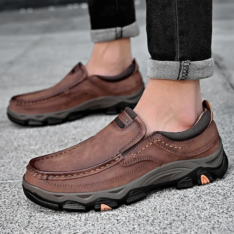 Elegant Leather Slip-On Shoes