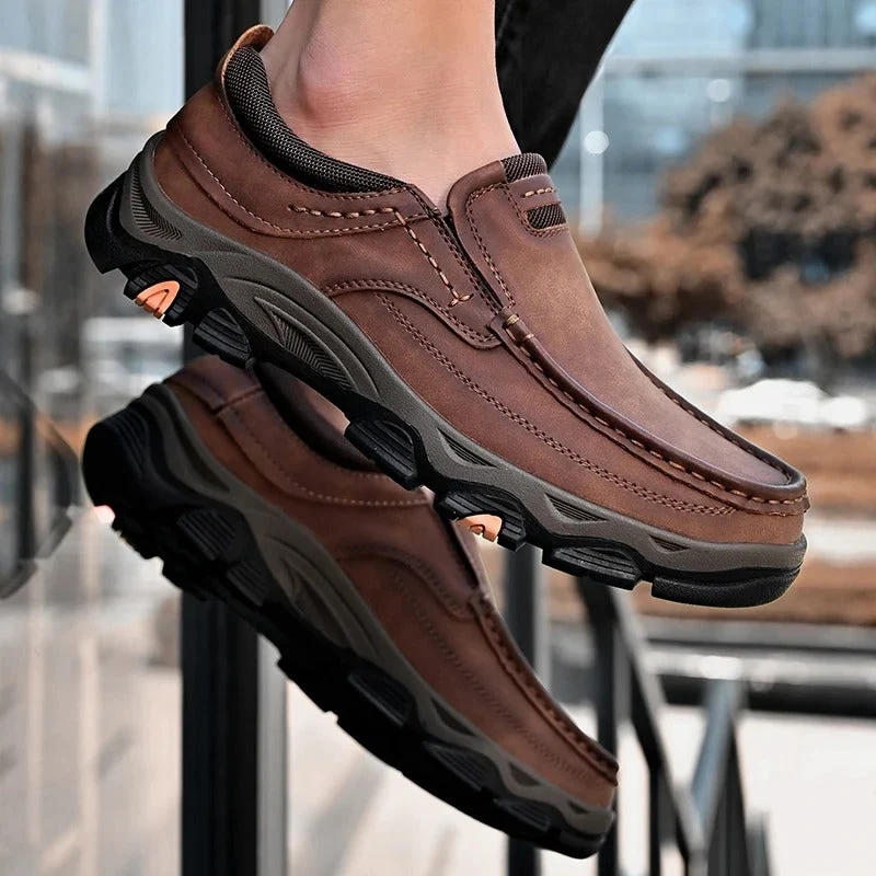 Elegant Leather Slip-On Shoes