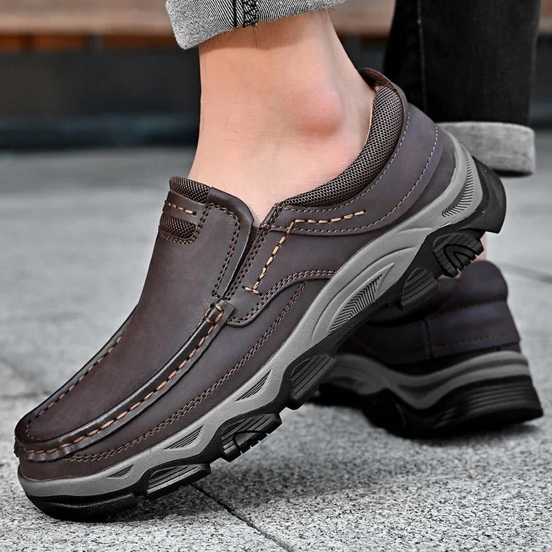 Elegant Leather Slip-On Shoes