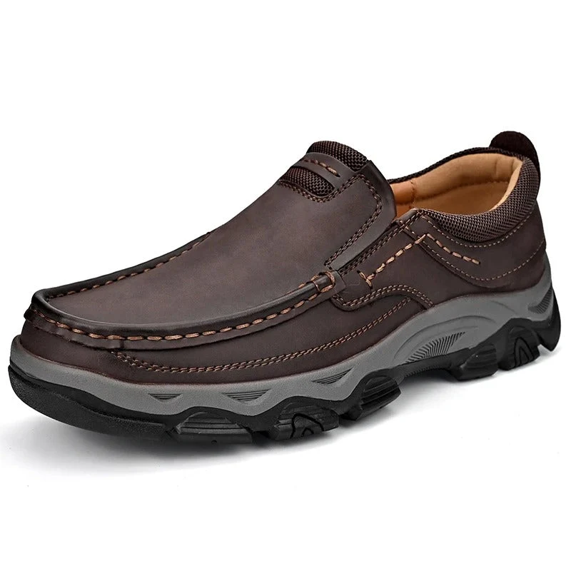 Elegant Leather Slip-On Shoes