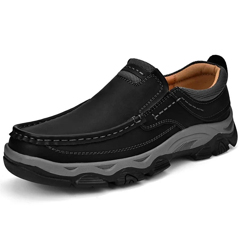Elegant Leather Slip-On Shoes