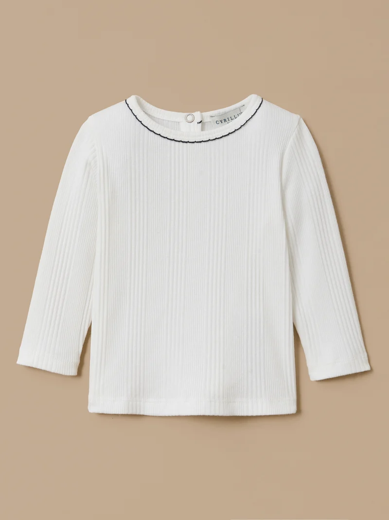 T-Shirt uni fantaisie Baby