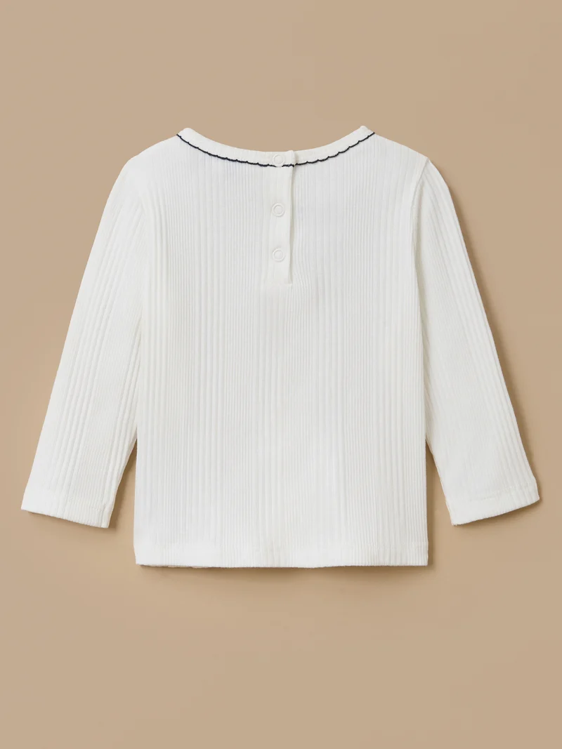 T-Shirt uni fantaisie Baby