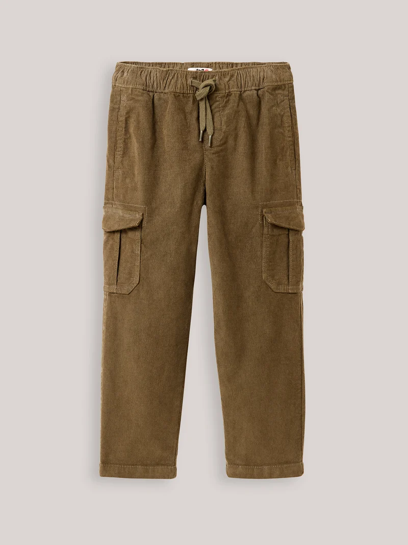 Jungen Cargo-Hose aus Velours