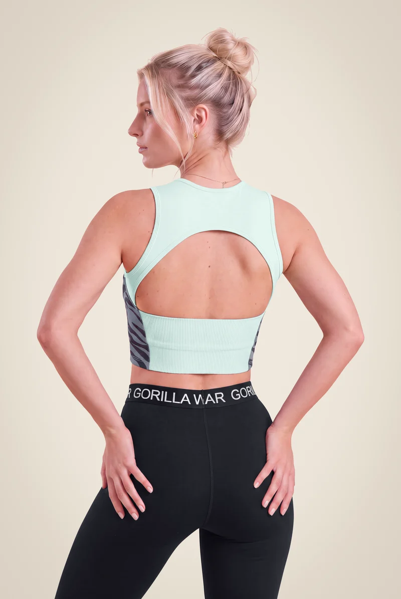 Zion Crop Top - Green
