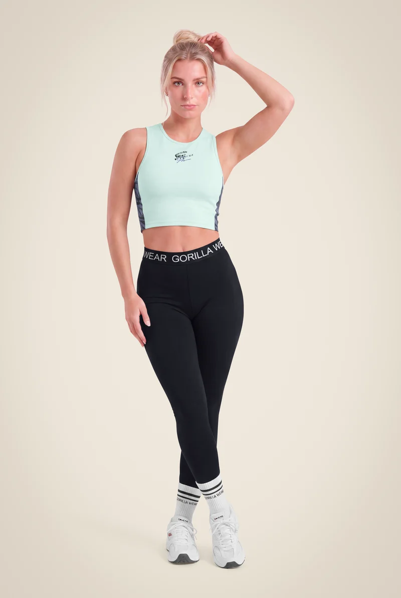 Zion Crop Top - Green