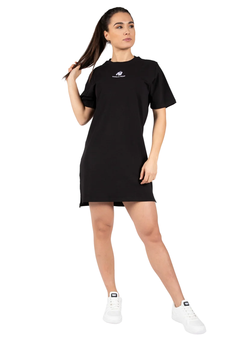 Neenah T-Shirt Dress - Black