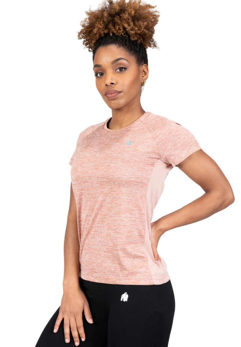 Monetta Performance T-Shirt - Salmon Pink
