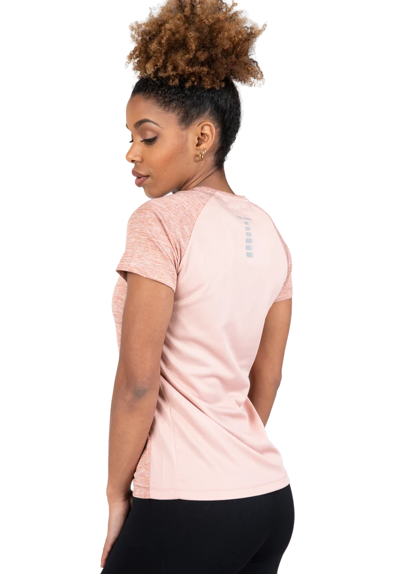 Monetta Performance T-Shirt - Salmon Pink