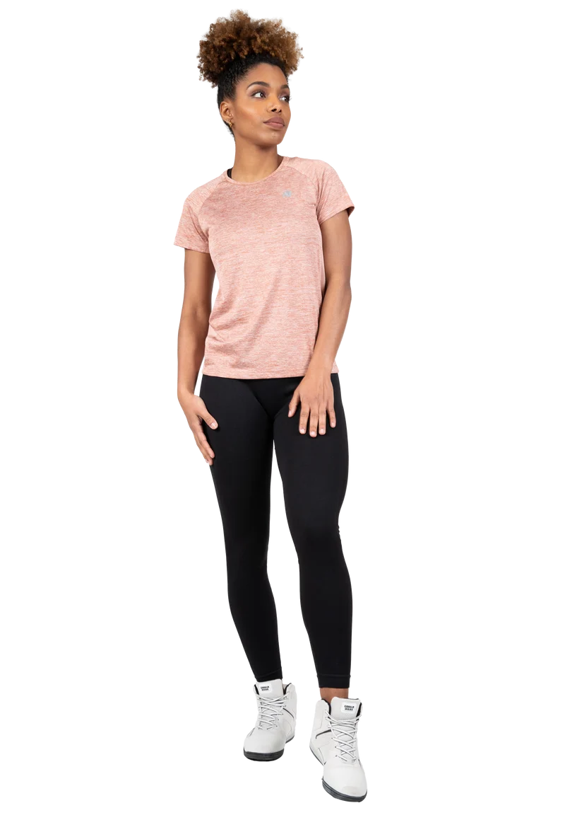 Monetta Performance T-Shirt - Salmon Pink