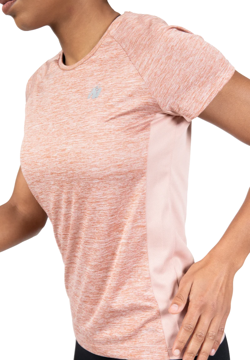 Monetta Performance T-Shirt - Salmon Pink