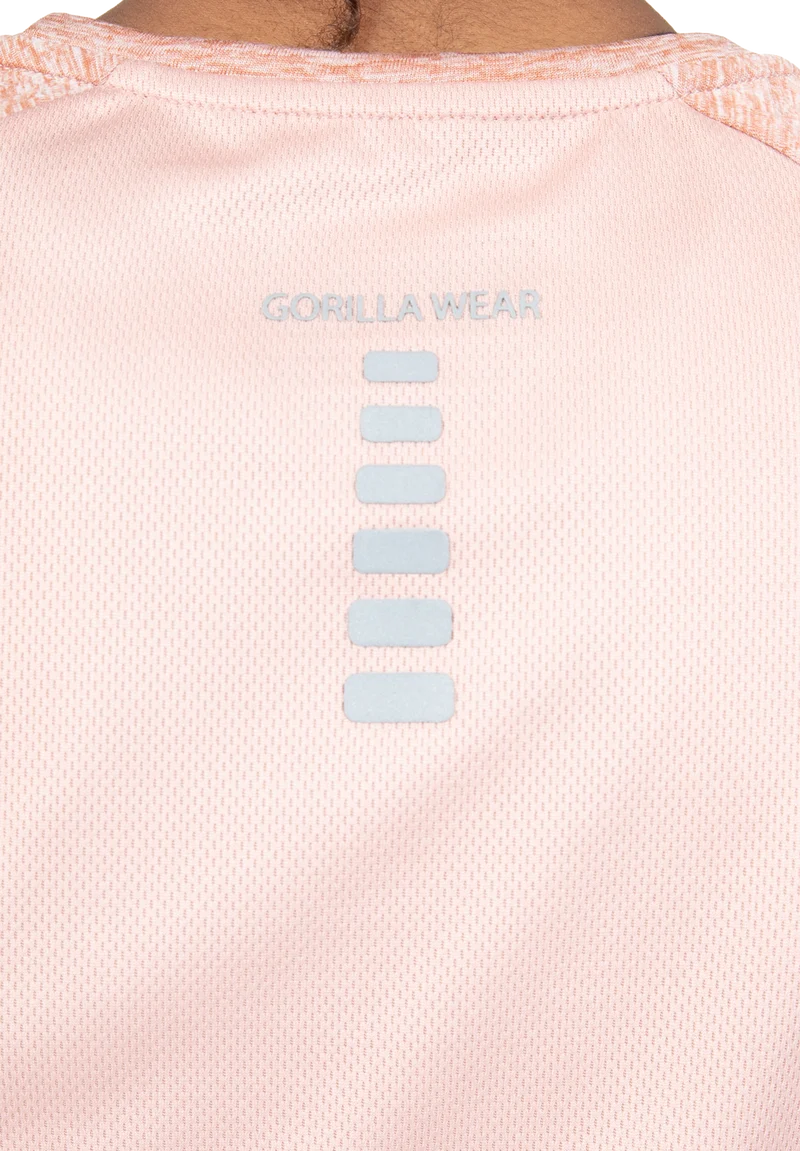 Monetta Performance T-Shirt - Salmon Pink