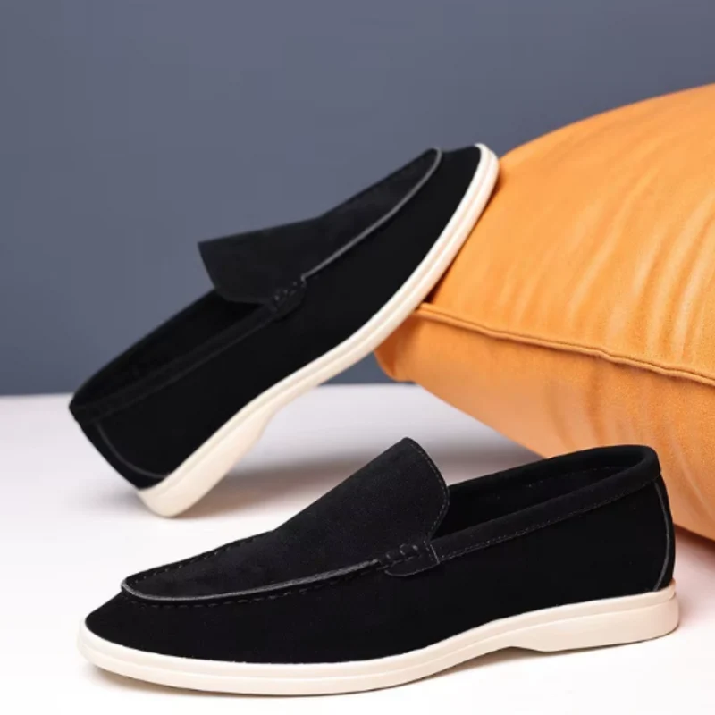 Classic Suede Loafers