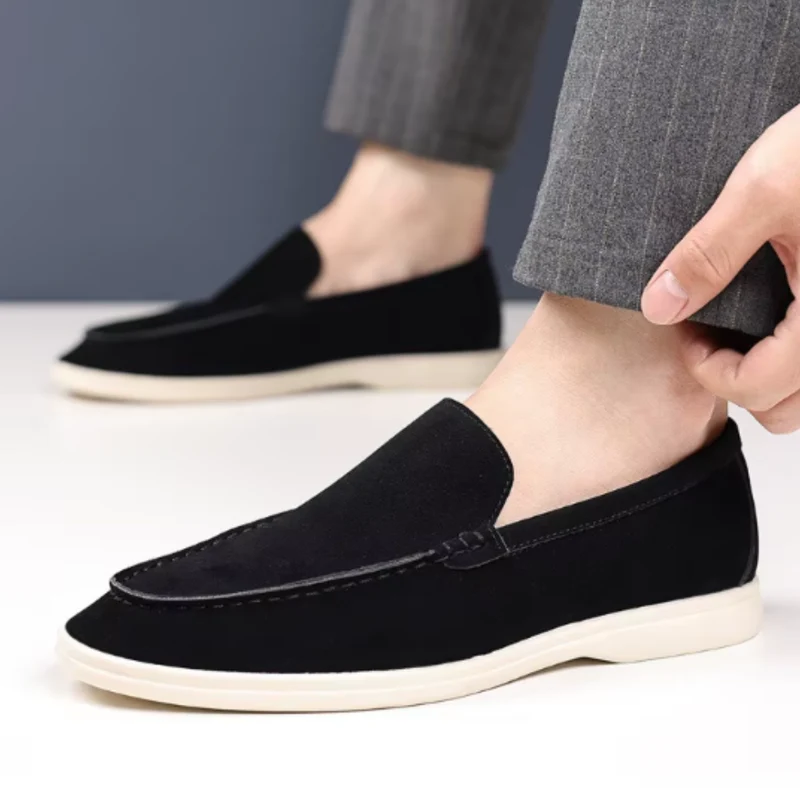 Classic Suede Loafers