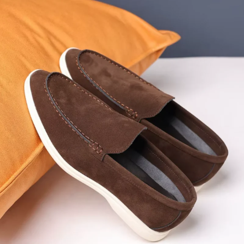 Classic Suede Loafers