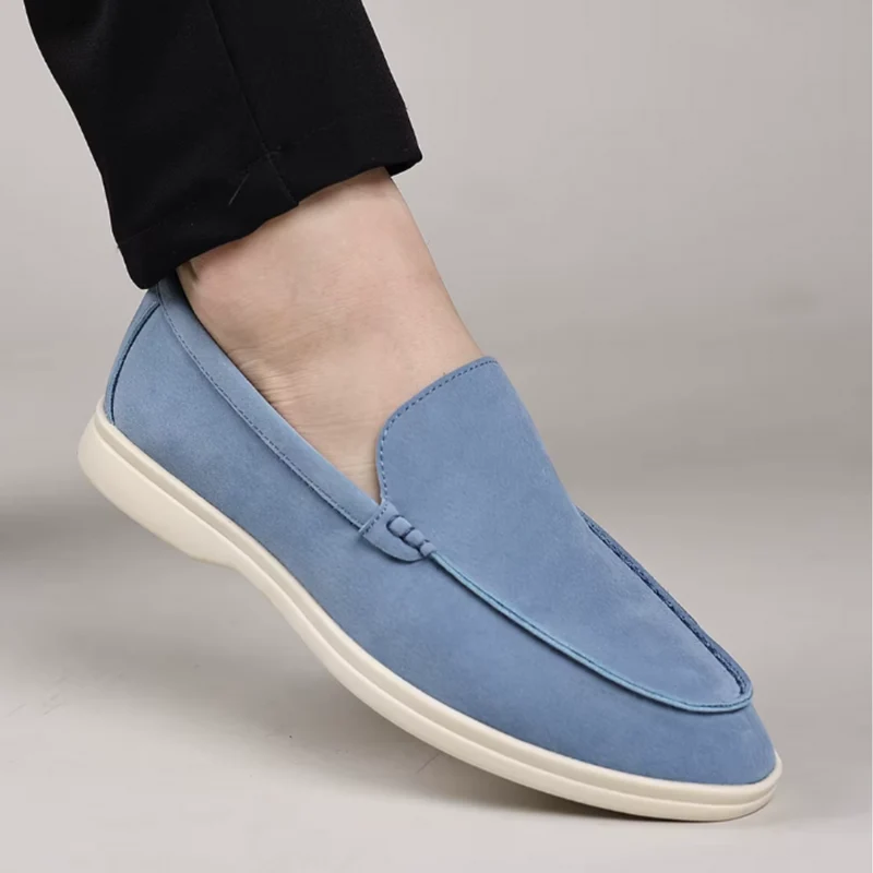 Classic Suede Loafers