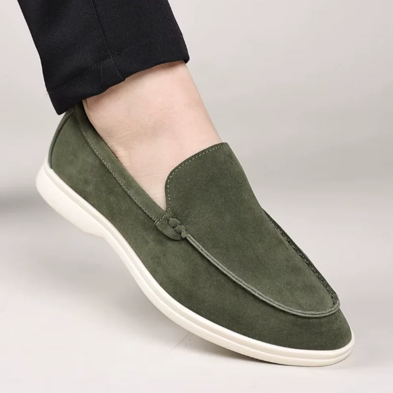Classic Suede Loafers