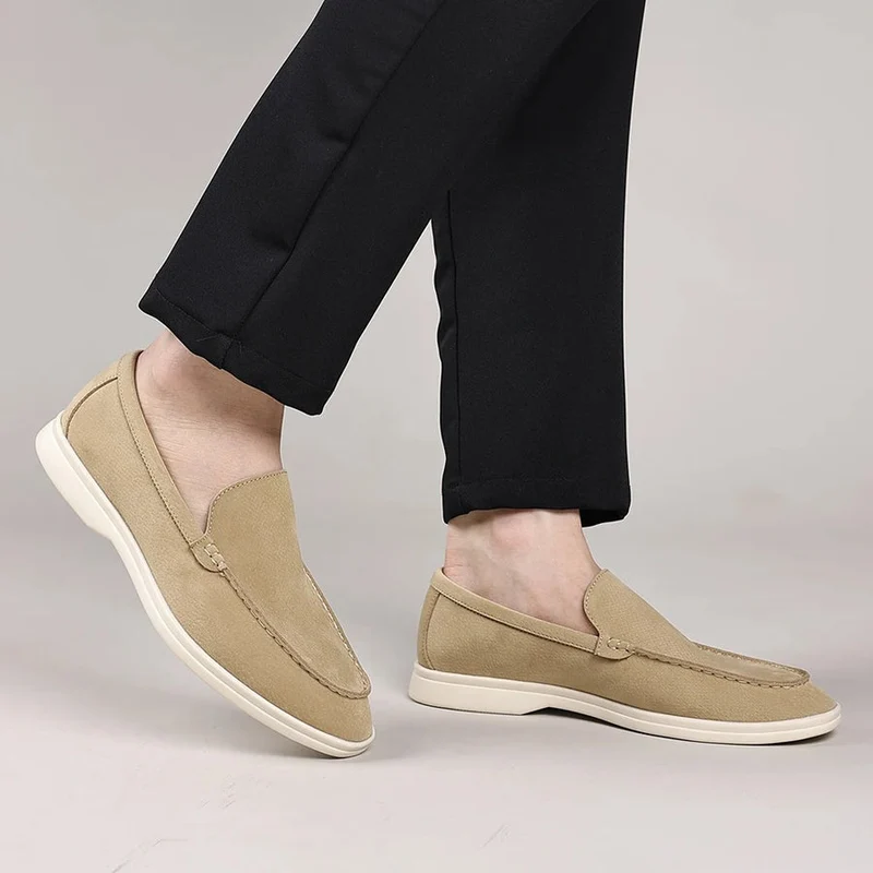 Classic Suede Loafers