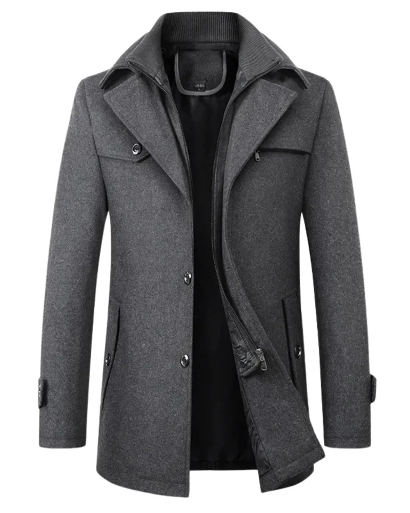 Elegant Wool Winter Jacket