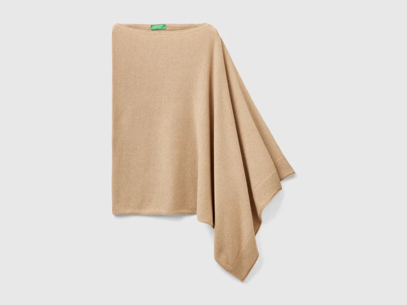 Cape aus gemischtem Cashmere