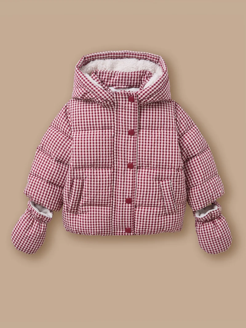 Vichy-Steppjacke für Babys