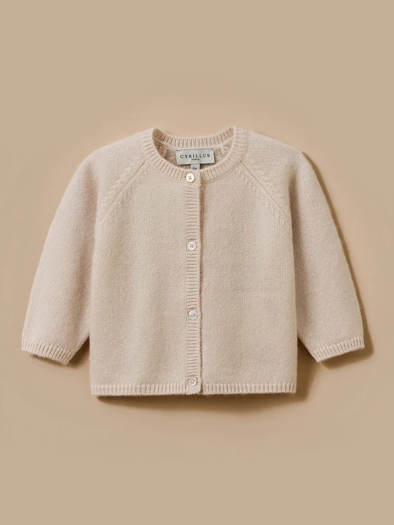 Baby-Cardigan aus Kaschmir