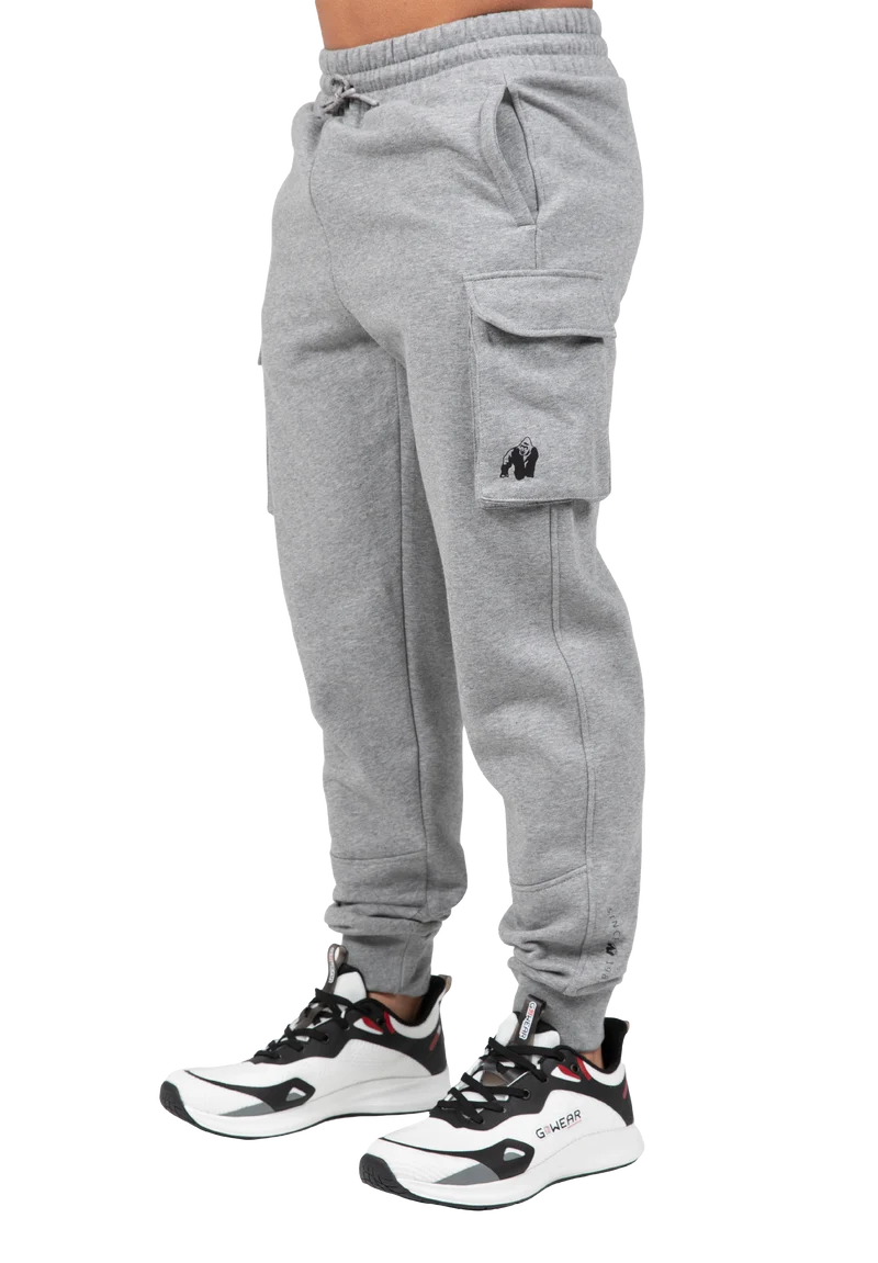 Hudson Cargo Sweatpants - Gray Melange