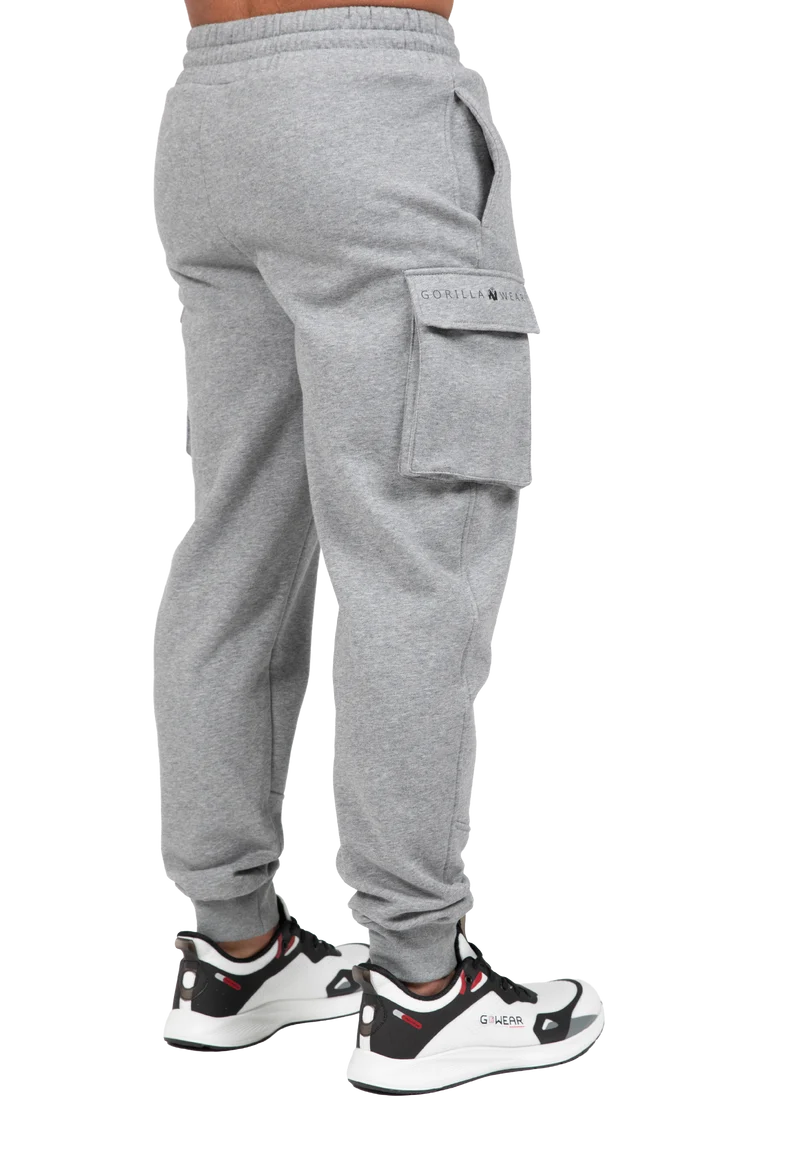 Hudson Cargo Sweatpants - Gray Melange
