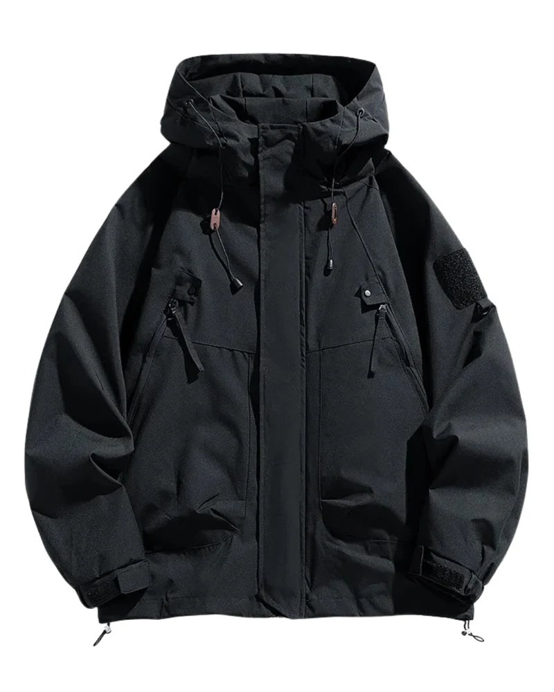 Elegant Hooded Jacket