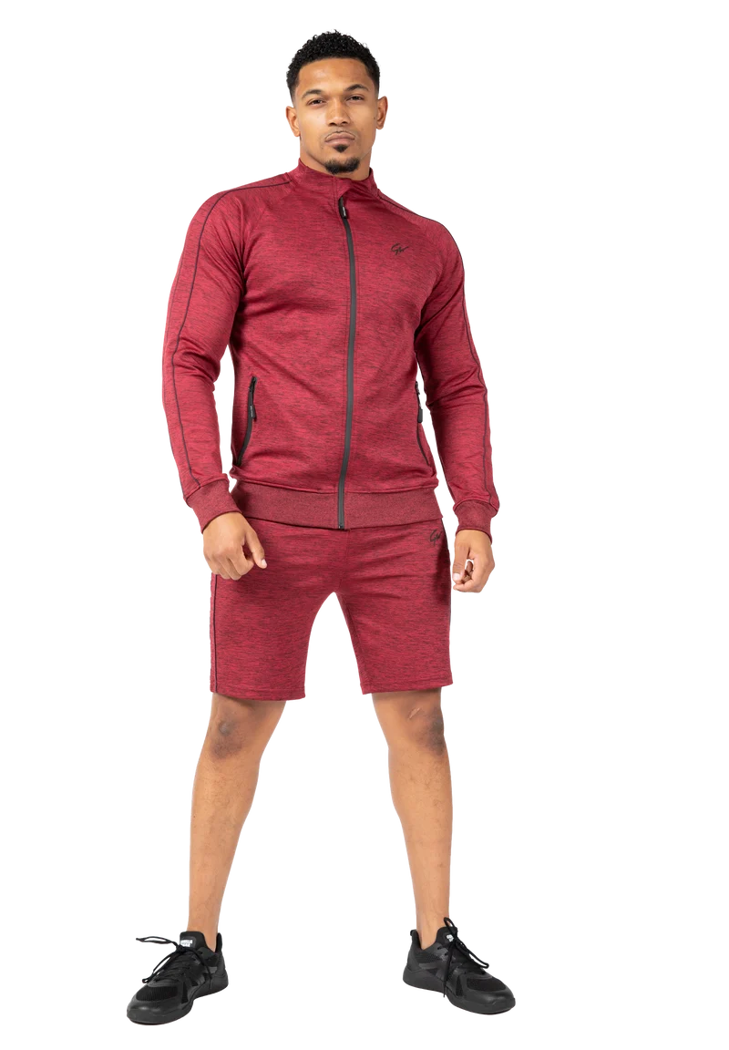 Wenden Track Shorts - Burgundy