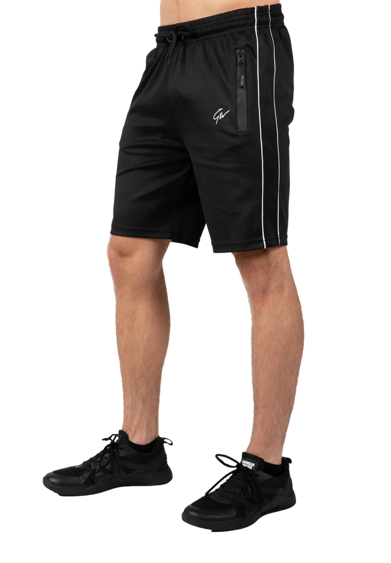 Wenden Track Shorts - Black/White