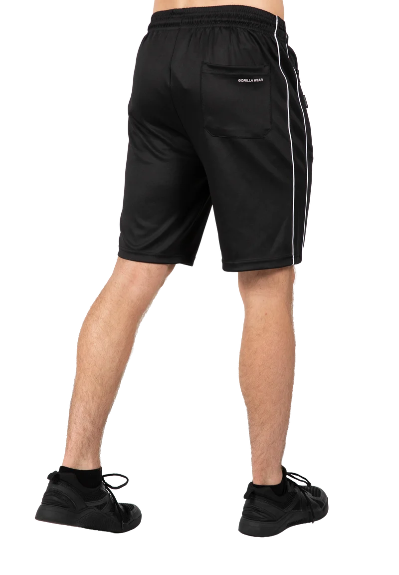 Wenden Track Shorts - Black/White