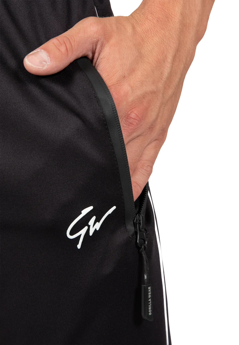 Wenden Track Shorts - Black/White