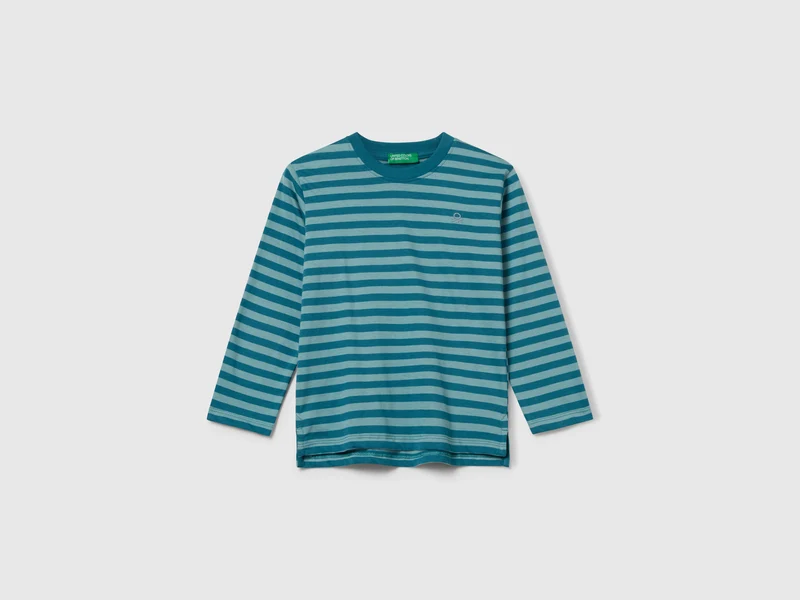 Gestreiftes Langarm-T-Shirt