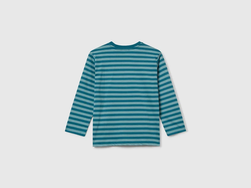 Gestreiftes Langarm-T-Shirt