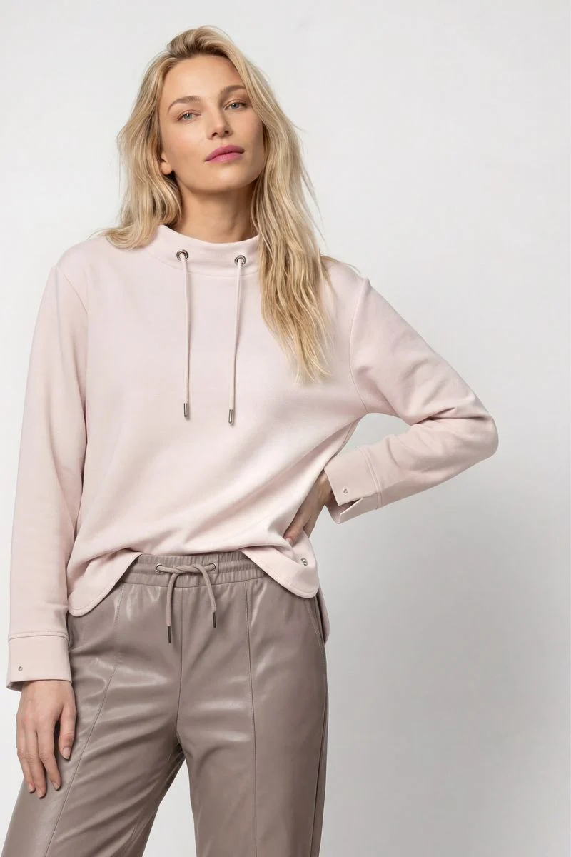 Sweatshirt mit Stehkragen
