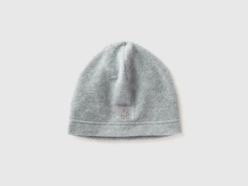 Fleece-Logo-Mütze