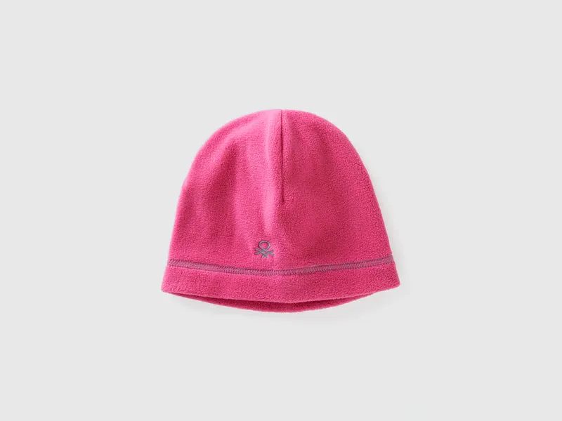 Mütze aus Fleece mit Logo