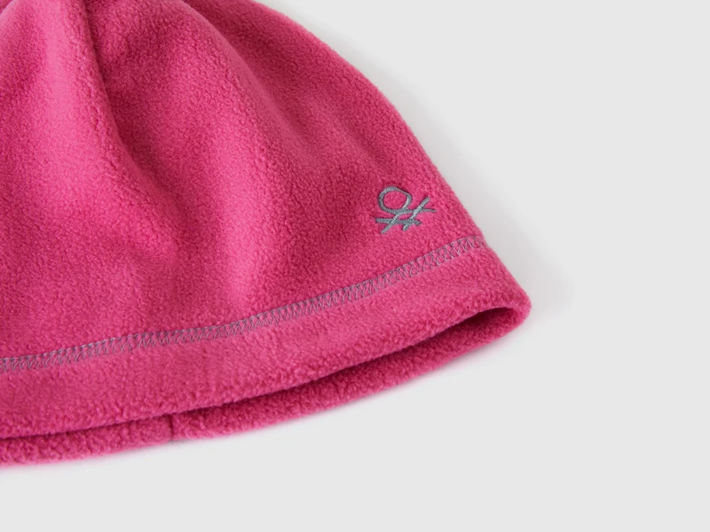 Mütze aus Fleece mit Logo