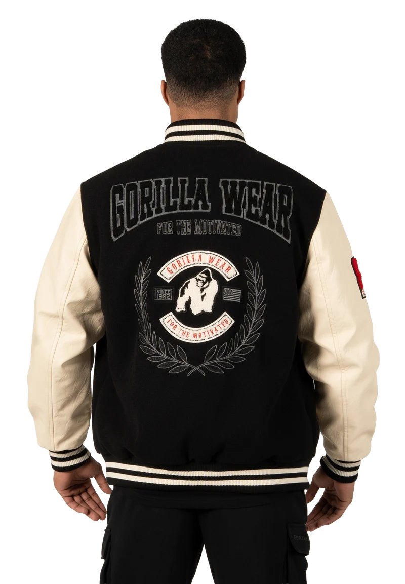 Saint Louis Varsity Jacket - Black