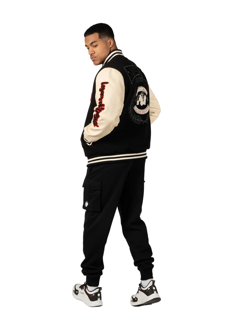 Saint Louis Varsity Jacket - Black