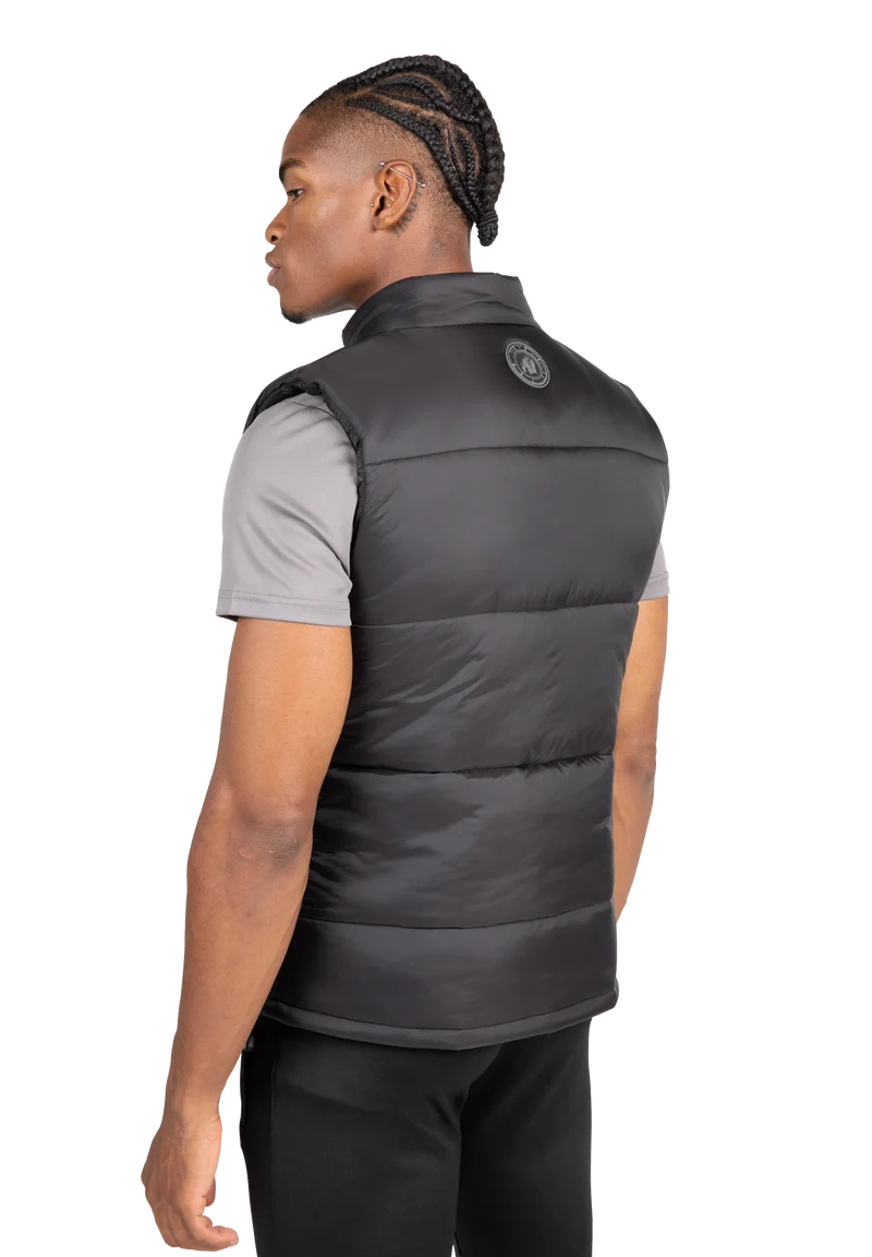 Irvine Puffer Vest - Black