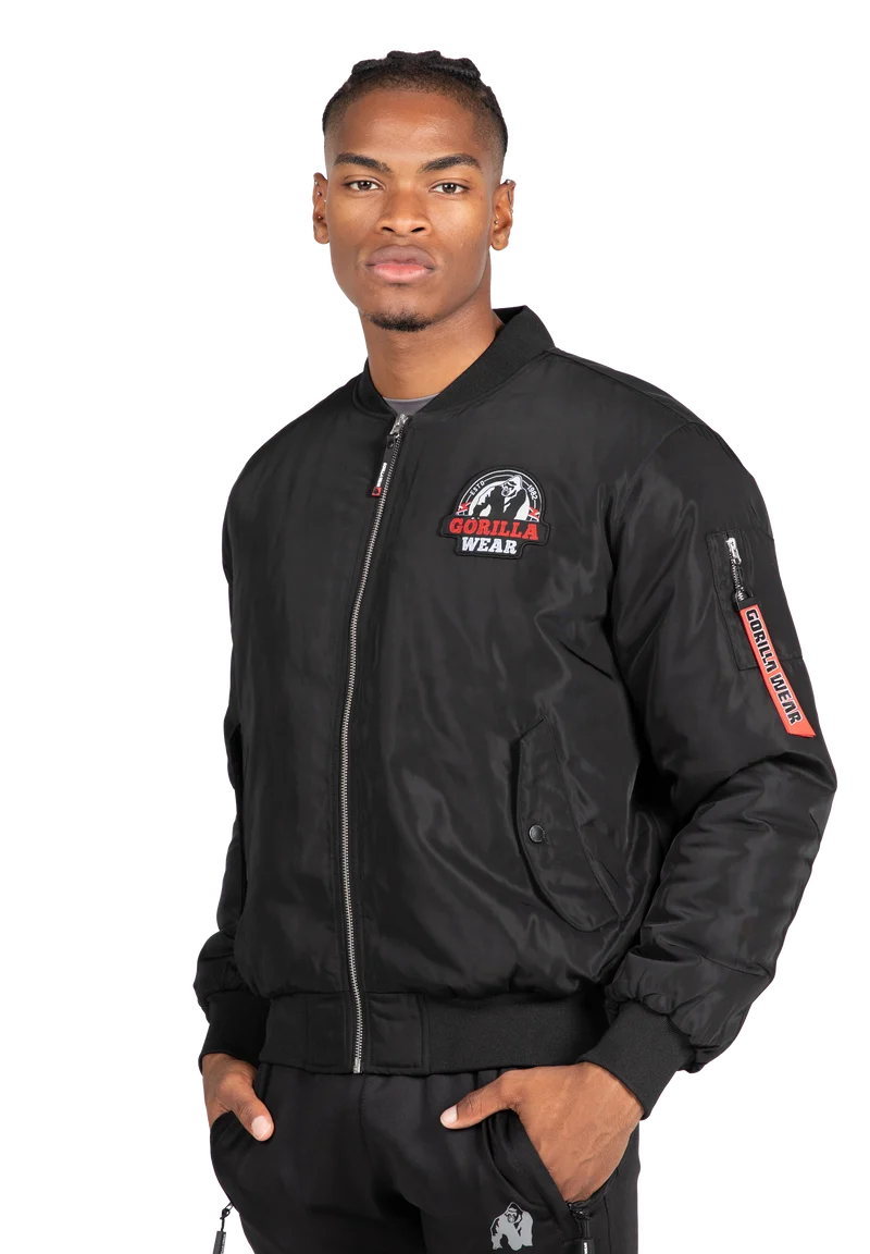 Covington Bomber Jacket - Black