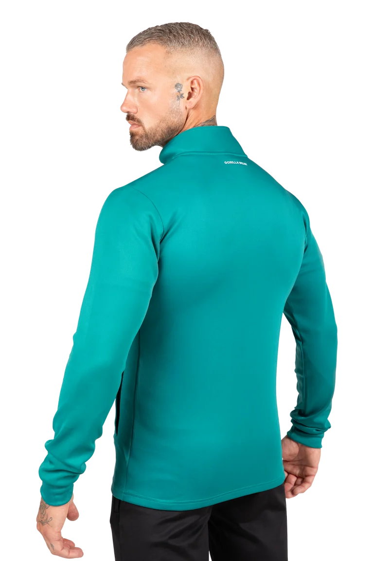 Vernon Track Jacket - Teal Green