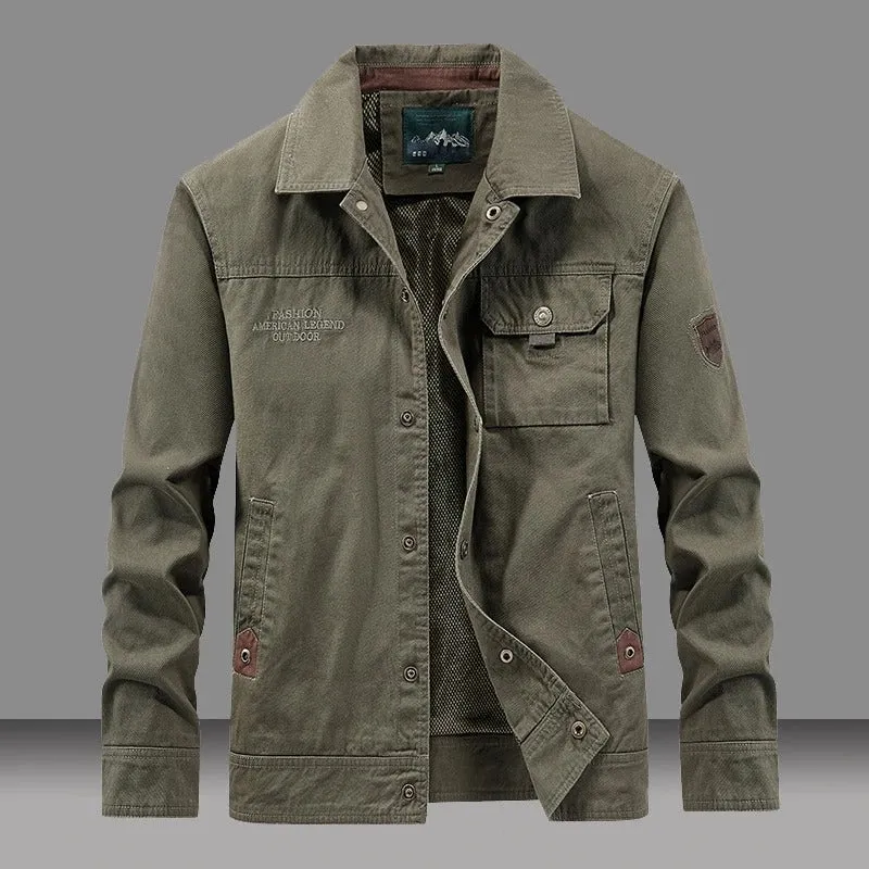 Cotton Windbreaker Jacket